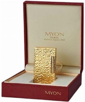 Myon Zigarrenfeuerzeug Gold Meteor Softflame