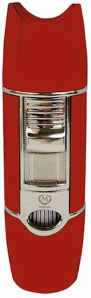 Myon Zigarrenfeuerzeug Racing Edition 3-Jet Rot