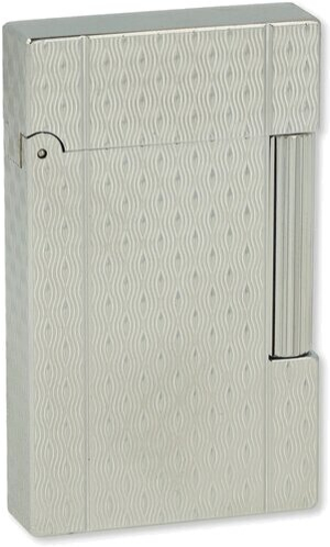 Myon Zigarrenfeuerzeug Silver Brushed Brass Softflame