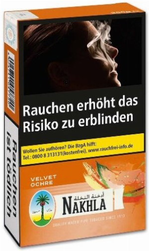 Nakhla Velvet Ochre (Honigmelone) 200g Päckchen Shisha Tabak