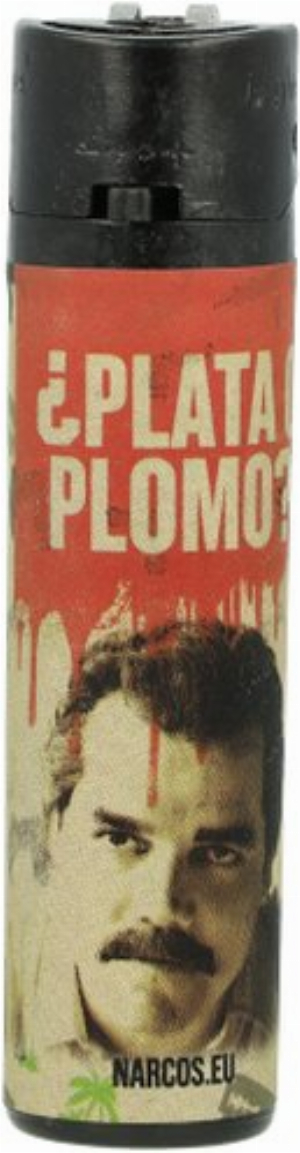 Narcos Mehrwegfeuerzeug Serie 2 Orange Nr.3