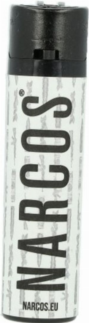 Narcos Mehrwegfeuerzeug Serie 2 Weiß Nr.2