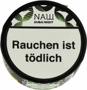 NASCH DUBAI NIGHT Wasserpfeifentabak 25g