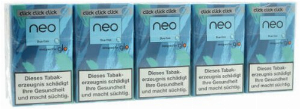 neo Blue Click Tobacco Sticks für Glo