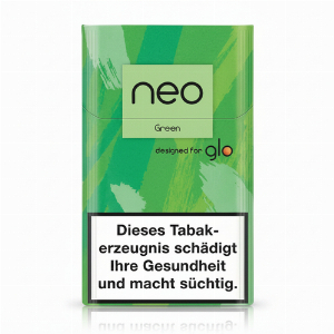 neo Green (ehemalig Green Click Tobacco) Sticks für Glo