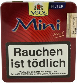 Neos Mini Red Filter Zigarillos