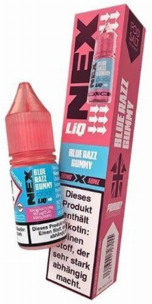 Nex Liq Blue Razz Gummy Nikotinsalz Liquid 10mg