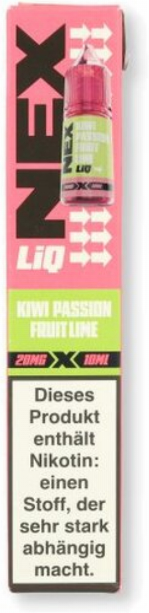 Nex Liq Kiwi Passion Fruit Lime Nikotinsalz Liquid 20mg