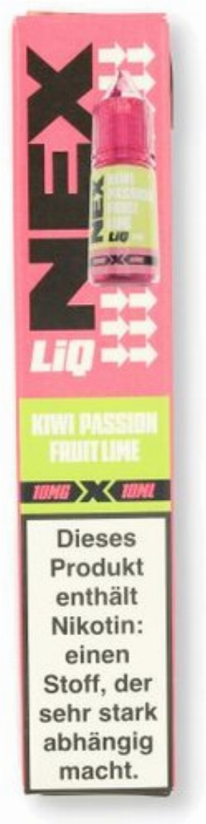Nex Liq Kiwi Passionfruit Lime Nikotinsalz Liquid 10mg