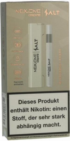 Nexione Aspire/Salt Starter Kit Off White E-Zigarette
