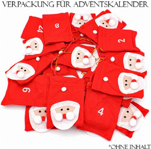 Nikolaussäckchen Adventskalender