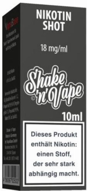 Nikoliquids Nikotin Shot Shake n Vape 18mg