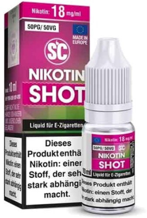 Nikotinshot SC PG50 / VG50 18mg