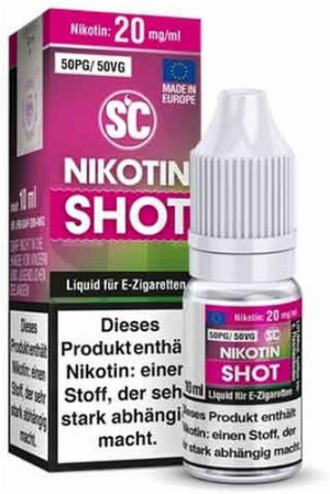Nikotinshot SC PG50 / VG50 20mg