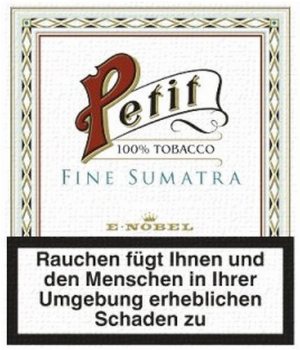 Nobel Petit White Sumatra Zigarillos