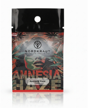 Nordkraut Amnesia Haze Cannabis-Samen 3 Stück