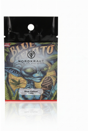 Nordkraut Blue Gelato Cannabis-Samen 3 Stück