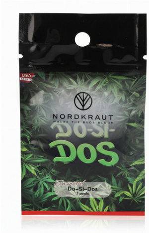 Nordkraut Do-Si-Dos Cannabis-Samen 3 Stück