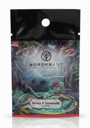 Nordkraut Runtz X Cinderella Cannabis-Samen 3 Stück