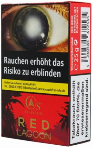 OS Tobacco Red Lagoon 25g Shisha Tabak