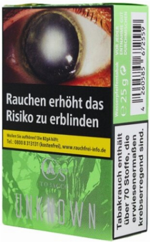 OS Tobacco Unknown 25g Shisha Tabak