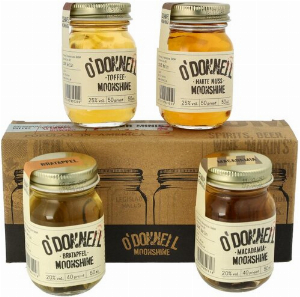 O`Donnell Moonshine Winter Minis 2x20% Vol 2x25% Vol 4x50ml Likör