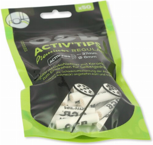 OCB Activ Tips Regular Filter 8mm 50 Stück