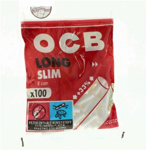 OCB Drehfilter Long Slim 6 mm Zigarettenfilter