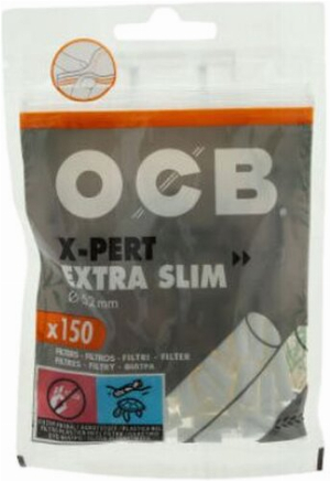 OCB Drehfilter X-PERT Extra Slim Zigarettenfilter 5,2 mm 150 Stück