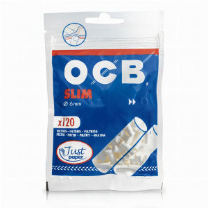 OCB Just paper Slim Filter 6mm 120 Stk.