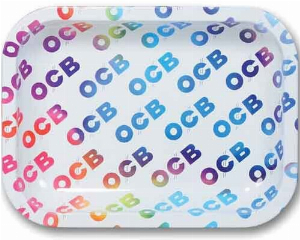 OCB Metall Tablett bunt