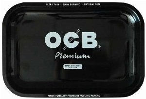 OCB Metall Tablett schwarz