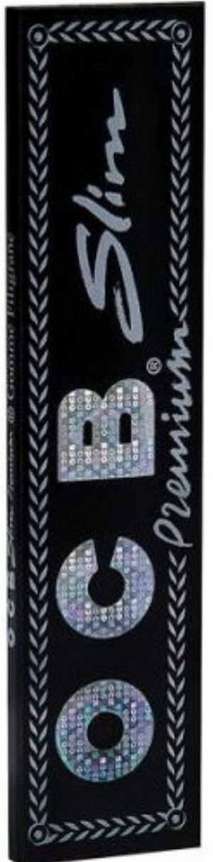 OCB Schwarz Zigarettenpapier Premium Long Slim 32 Blättchen