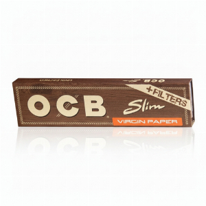 OCB Virgin Slim Longpapers 32 Blatt + 8 Activ Tips