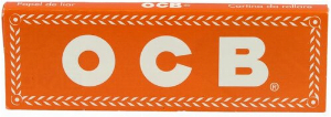 OCB Zigarettenpapier Orange kurz 1x50 Blättchen Einzelpackung