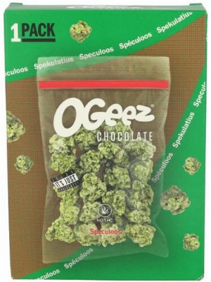 OGEEZ Schokolade Speculoos in Weed Optik 35g