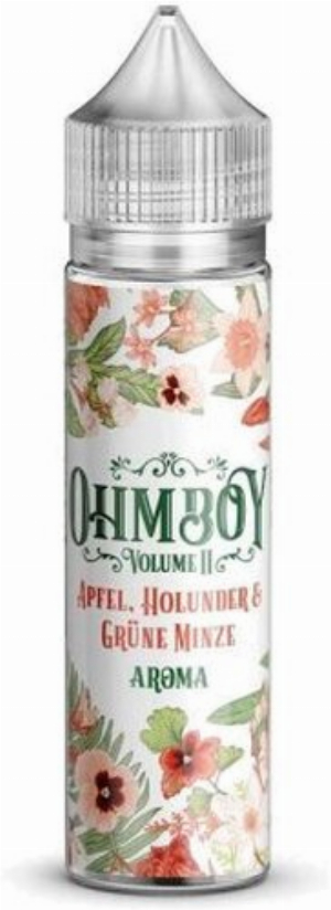 Ohmboy Volume II Apfel, Holunderblüten & Minze Aroma 15ml Longfill