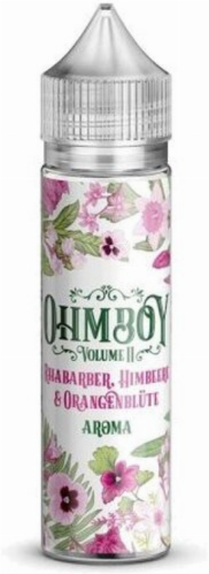 Ohmboy Volume II Rhabarber, Himbeere & Orangenblüte Aroma 15ml Longfill