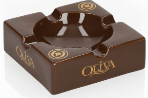 Oliva Zigarren Aschenbecher Braun