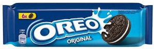 Oreo Keks aus zwei Kakaohälften 44g Pack