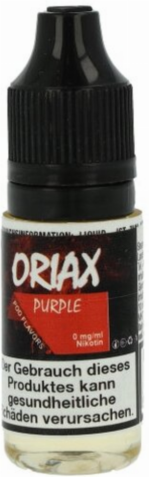 ORIAX Purple Liquid 10 ml 0mg