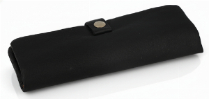 Original Kavatza Mini Joint Tasche Leder Schwarz
