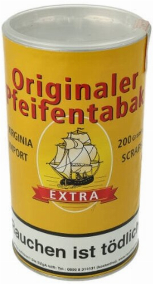 Originaler Pfeifentabak Extra Virginia Scraps 200g Dose