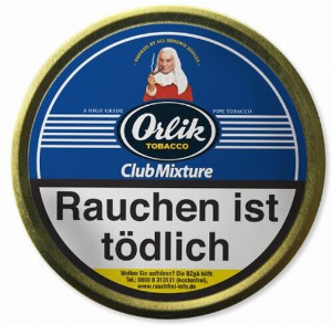 Orlik Club Danish Mixture Pfeifentabak 100g Dose