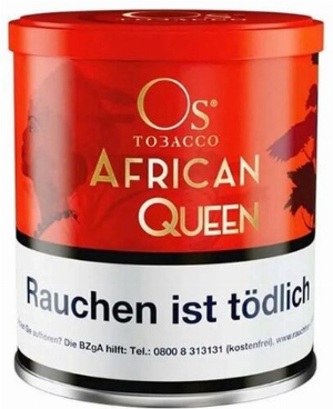 OS Tobacco African Queen 65g Pfeifentabak Dry Base