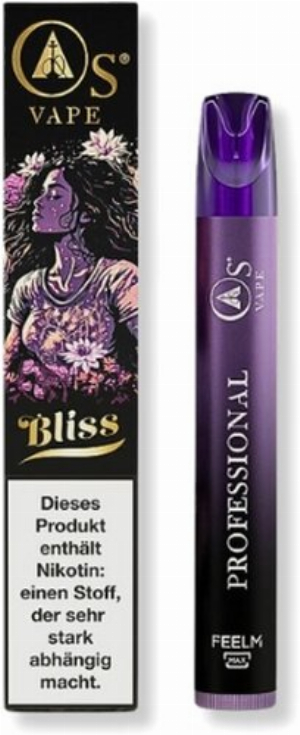 OS Vapes Einweg E-Zigarette Bliss 20mg