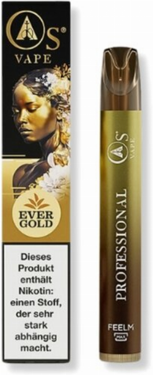 OS Vapes Einweg E-Zigarette Evergold 20mg