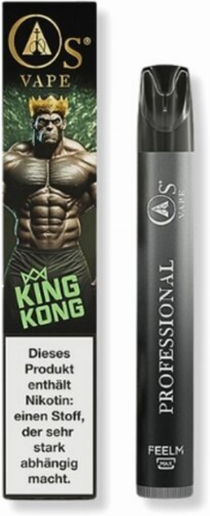 OS Vapes Einweg E-Zigarette King Kong 20mg