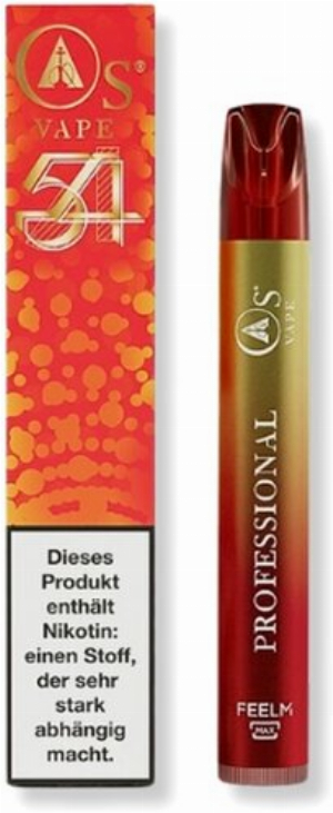 OS Vapes Einweg E-Zigarette Studio 54 20mg