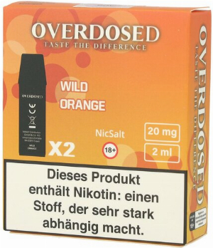 Overdosed Prefilled Pods Wild Orange 2x2ml 20mg
